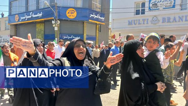 راهپیمایی جمعه نصر و خشم در یاسوج
