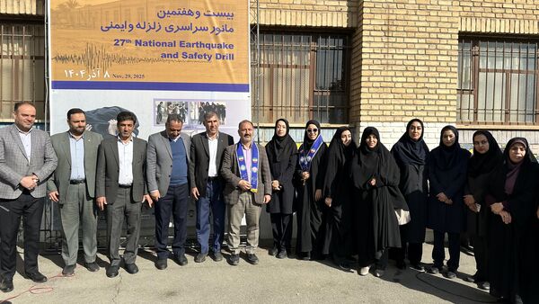 بیست‌وهفتمین مانور سراسری زلزله و ایمنی در اراک