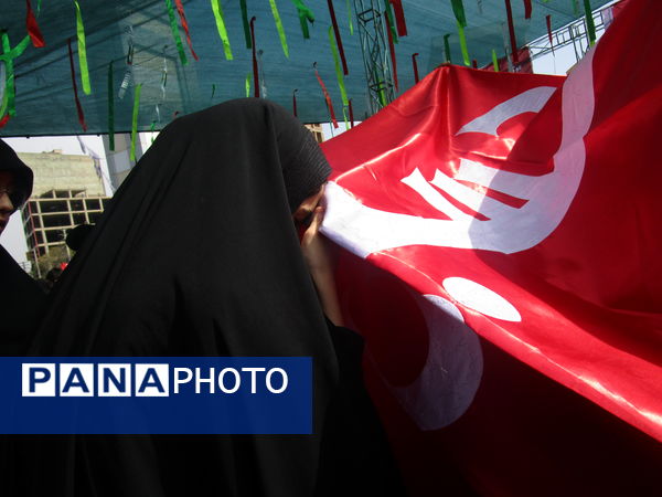 برگزاری مراسم جاماندگان اربعین حسینی در امامزاده حسن (ع) کرج 