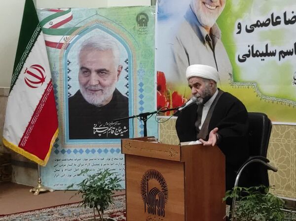 یادواره سردار شهید علیرضا عاصمی و سردار شهید قاسم سلیمانی در زیارتگاه شهید آیت الله سید حسن مدرس