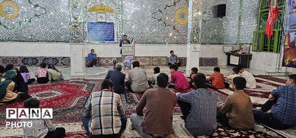 مراسم عید  غدیر در امامزاده شان آباد با حضور بخشدارقلقلرود  