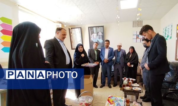 بازدید مدیرکل توسعه کمی و کیفی کودکستان‌های سازمان ملی تعلیم و تربیت کودک از مدارس کلات