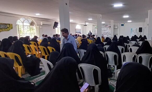 مراسم گرامیداشت هفته امور تربیتی در حوزه علمیه هشتگرد