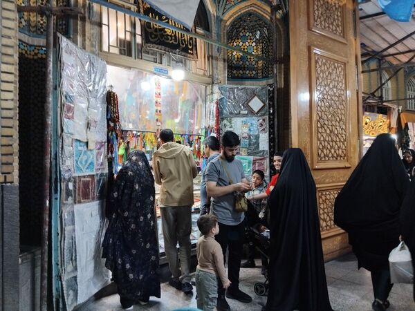 حال و هوای حرم حضرت معصومه(س) در روزهای پایانی نوروز