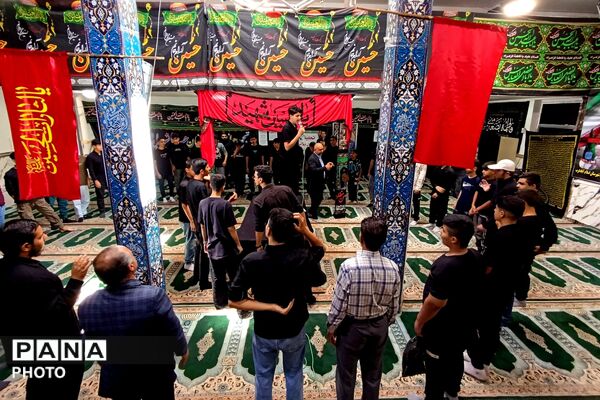 عشق حسینی در مدارس اسلام آباد غرب 