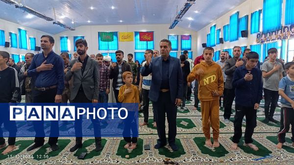 عزاداری شهادت حضرت زهرا (س) در دیشموک