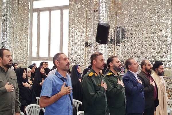 گرامیداشت هفته دفاع مقدس و جهاد تبیین در ناحیه دو شهرری 