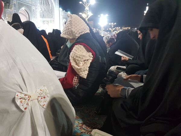 مراسم شب احیای بیست و سوم درحرم مطهر رضوی