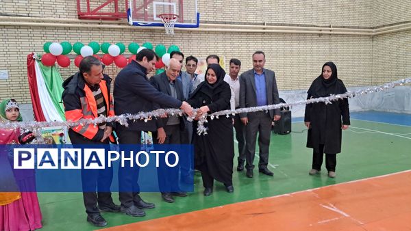 برگزاری مسابقات جام اقتدار ایران در شهرستان سامان با حضور پرشور دانش‌آموزان