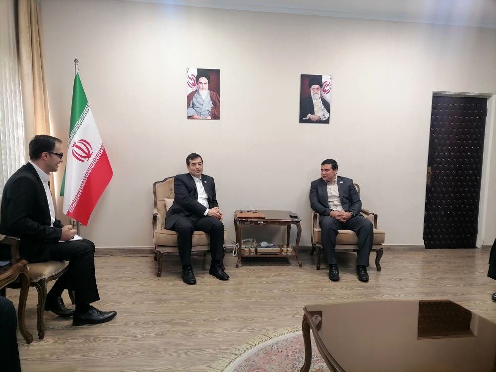 دیدار و گفت‌وگوی وزیر ورزش با دبیرکل فدراسیون ورزش کشور‌های اسلامی