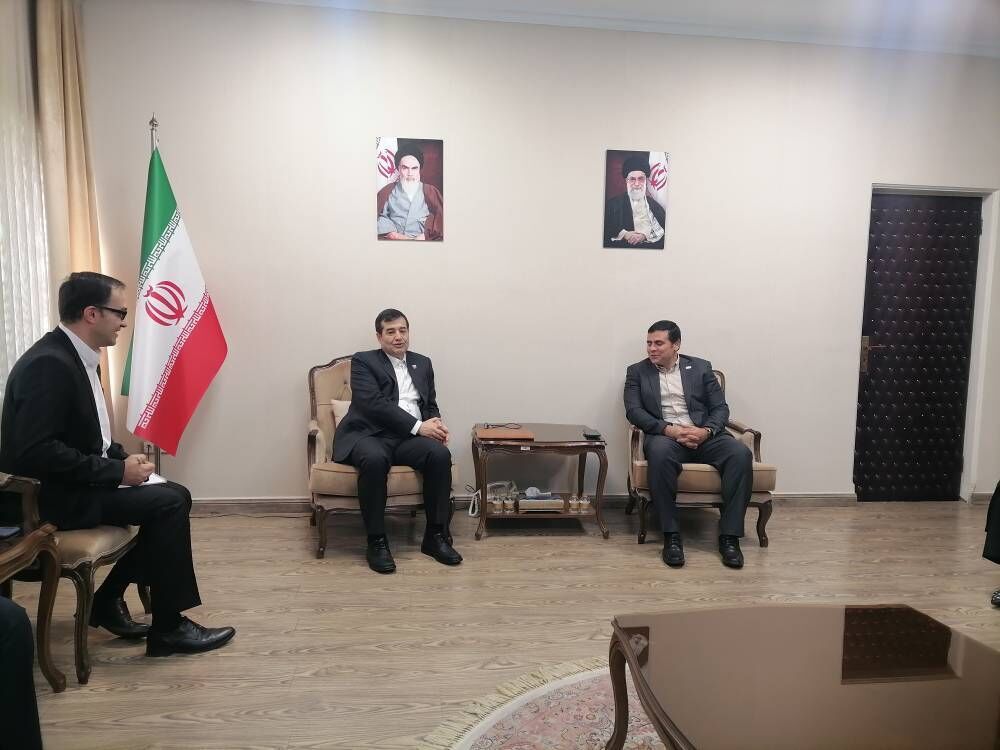 دیدار و گفت‌وگوی وزیر ورزش با دبیرکل فدراسیون ورزش کشور‌های اسلامی