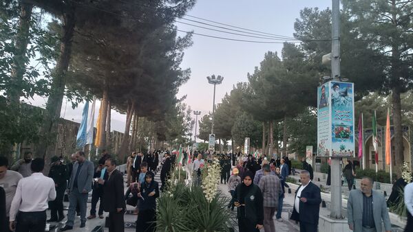 مراسم غبارروبی لاله زار شهرستان نیشابور به مناسبت گرامیداشت هفته معلم 