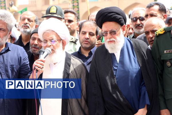 تشییع شهدای حمله رژیم صهیونیستی در یزد