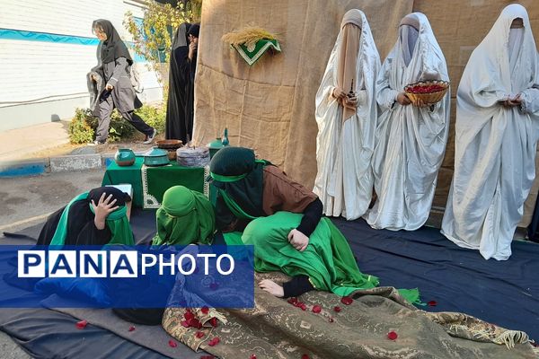 درخشش نمایش شهادت حضرت فاطمه(س) در مدرسه عباسقلی رهگذر