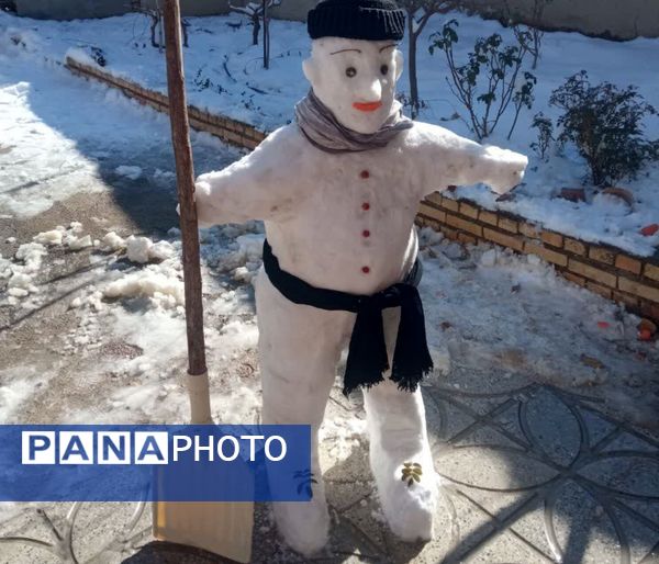 بارش اولین برف زمستانی در ایزدخواست