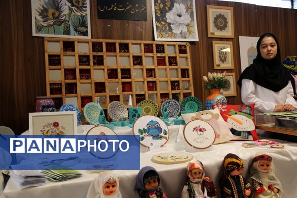 گشایش نمایشگاه دستاورد‌های هنرجویان هنرستان‌های اردبیل 