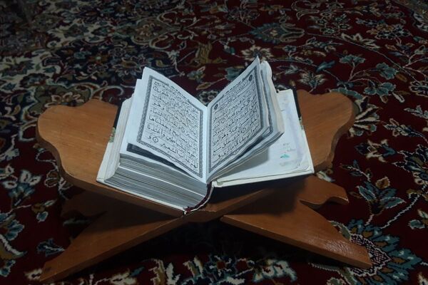 مراسم معنوی اعتکاف در مساجد شهر قدس