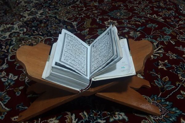 مراسم معنوی اعتکاف در مساجد شهر قدس