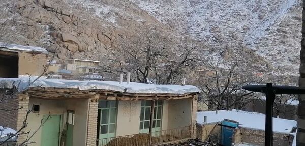 سفیدپوش شدن روستاهای یزد به روایت تصویر