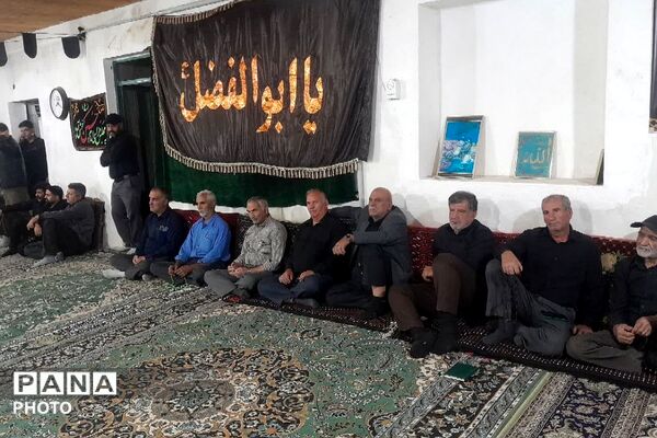 آیین عزاداری هفتمین شب محرم در روستاهای کتالان و گورسفید فیروزکوه