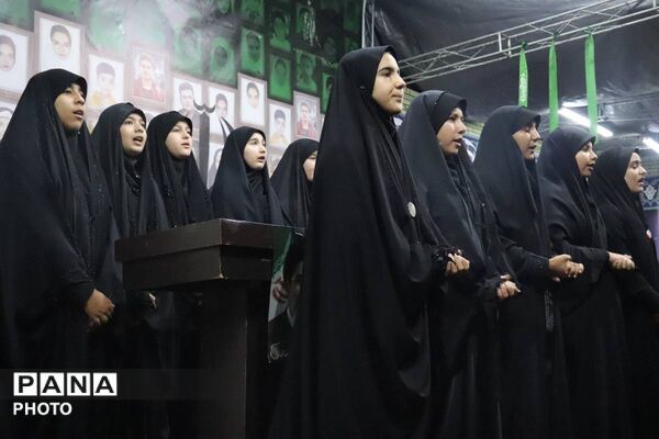 تجدید بیعت با رهبری در مراسم اربعین قائد شهید امت و شب شهادت امام حسن عسگری (ع) در ناحیه ۵ تبریز