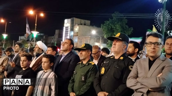 نود و نهمین تجمع اقتدار و ایستادگی در کوهدشت