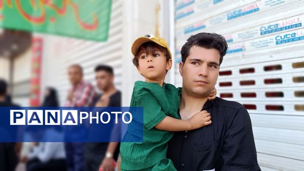 حضور پرشور کودکان و نوجوانان یاسوجی در روز عاشورا 