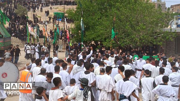 طنین نوای عاشورا در برزنون