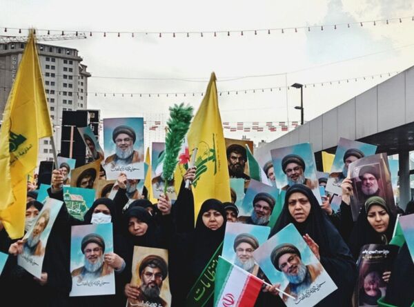 مراسم بزرگداشت شهید سید حسن نصرالله در مشهد