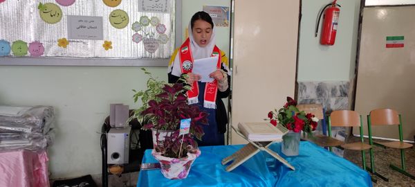 جشن روز معلم در مدرسه شهید احمد خاقانی شیروان