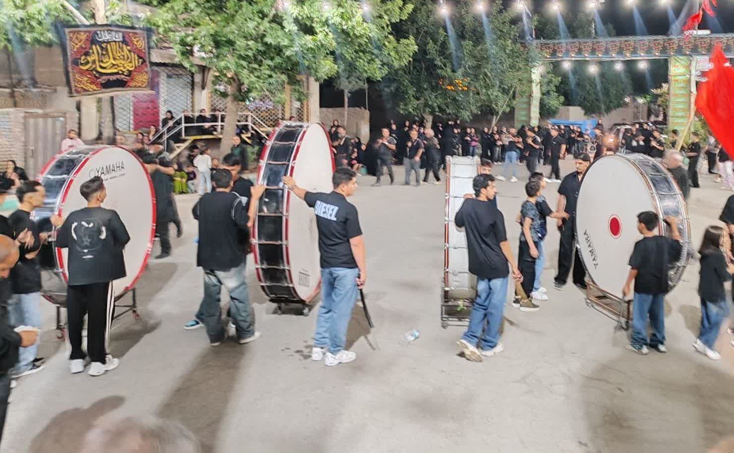 هیأت حضرت ابوالفضل(ع) در شب چهارم محرم