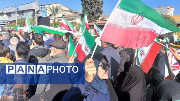 فریاد امت و راهپیمایی ۲۲ دی در شهرستان محمودآباد