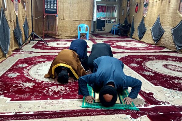 همایش عزاداری فاطمیه در حوزه علمیه شهرستان لردگان