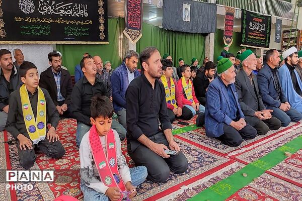 بیعت مردم ولایت مدار شهر بار با رهبر جدید آیت اللّه سید مجتبی خامنه ای 