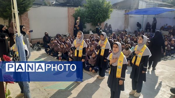 جشن هفته مازندران در دبیرستان نجم قائمشهر