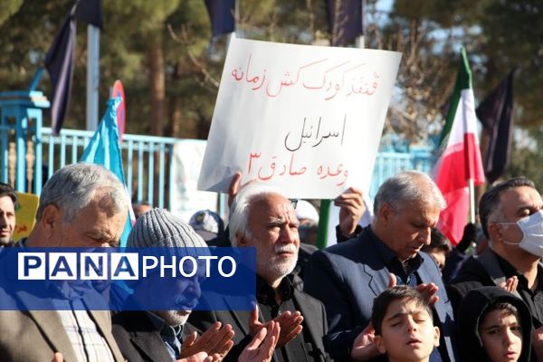 اجتماع بزرگ سوگواران فاطمی در کاشمر 