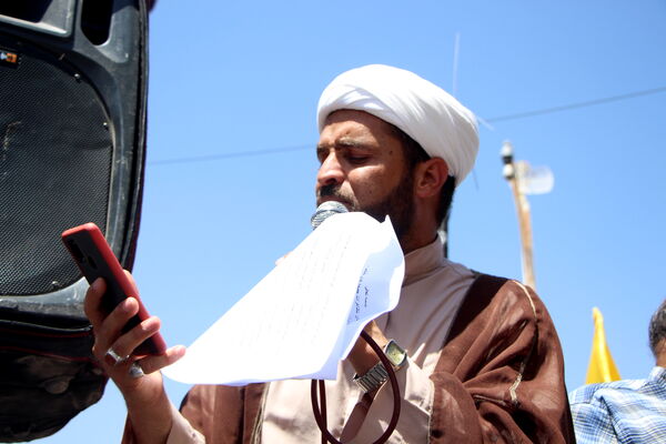 راهپیمایی «جمعه خشم» در شهر یزد