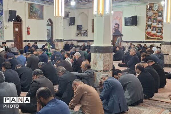 آیین اربعین شهید «احسان اسفندیار» در روستای لزور