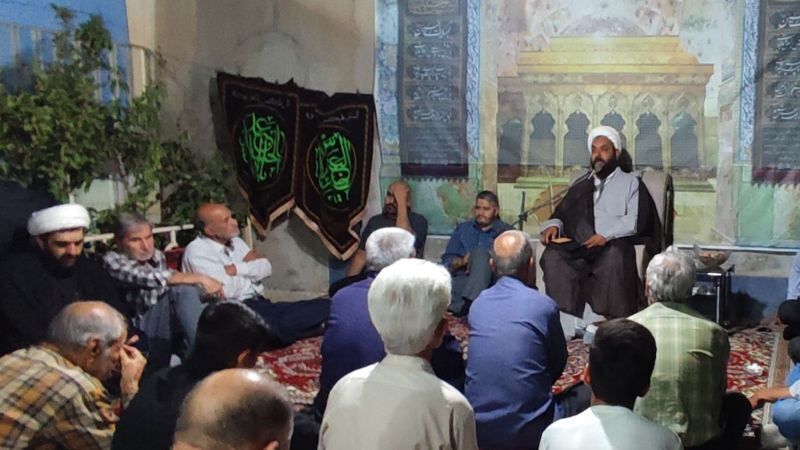روضه خانگی در یکی از خانه کهن شهرستان کاشمر