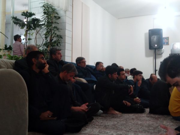 مراسم دعا ندبه هم زمان با ایام فاطمیه در شهرستان خلیل‌آباد