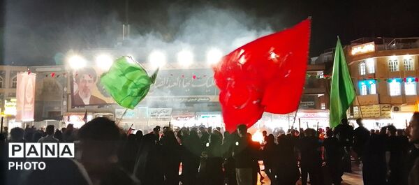 آیین سنتی مشعل گردانی نجفی‌ها