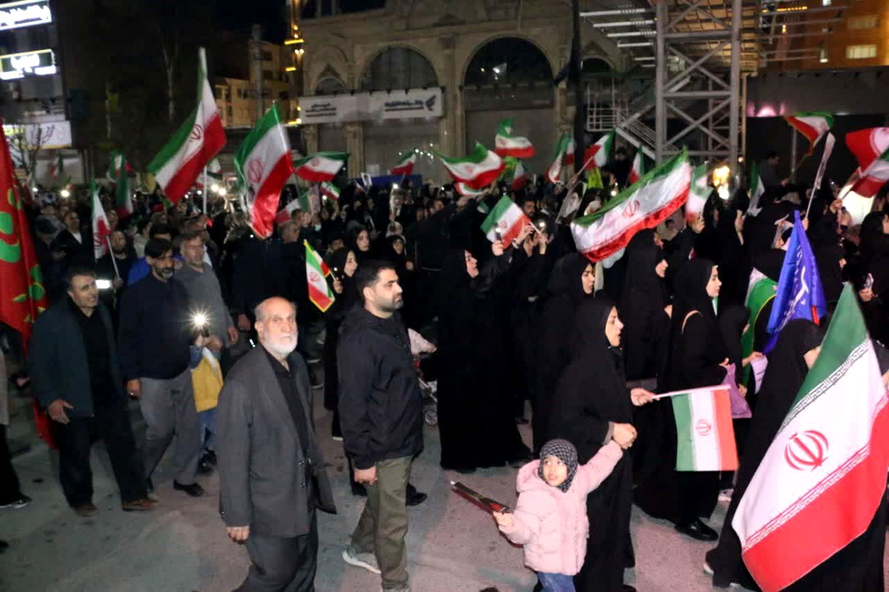 حضور حماسی مردم محمدشهر در سی و نهمین راهپیمایی 
