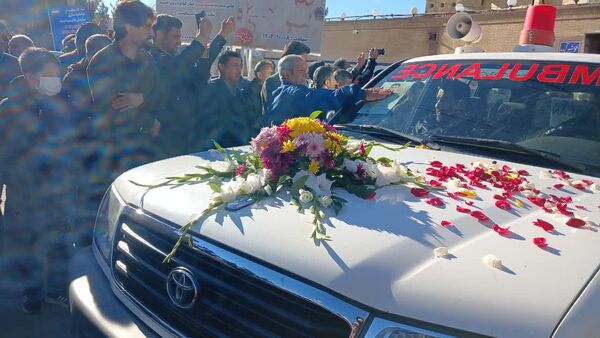 وداع باشکوه با پیکر مطهر شهید والامقام رحیم مجیدی مهر در یاسوج
