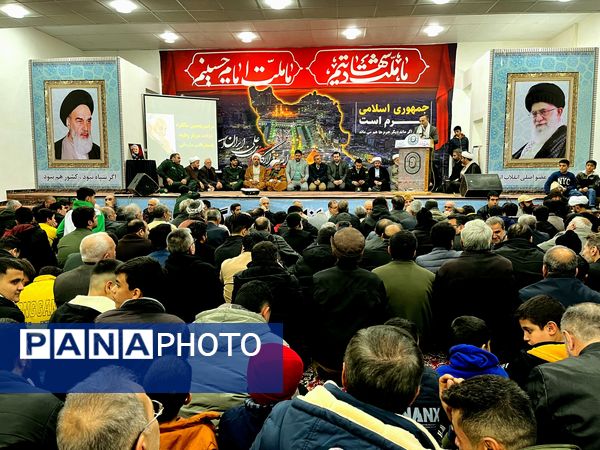 مراسم پنجمین سالگرد شهادت سردار سلیمانی در ناحیه سپاه سملقان