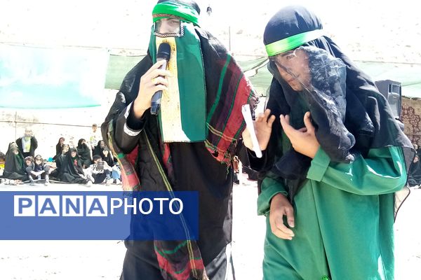 مراسم روز اربعین حسینی و تعزیه‌خوانی در شهر بار 
