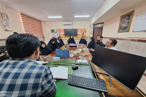 جلسه هم‌اندیشی بسیج و معاونت پرورشی شهرستان قدس جهت هماهنگی تابستانی پربار 