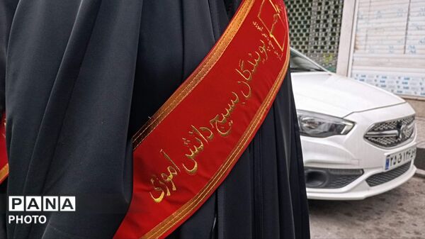 رژه اقتدار دختران معصومی در گرگان