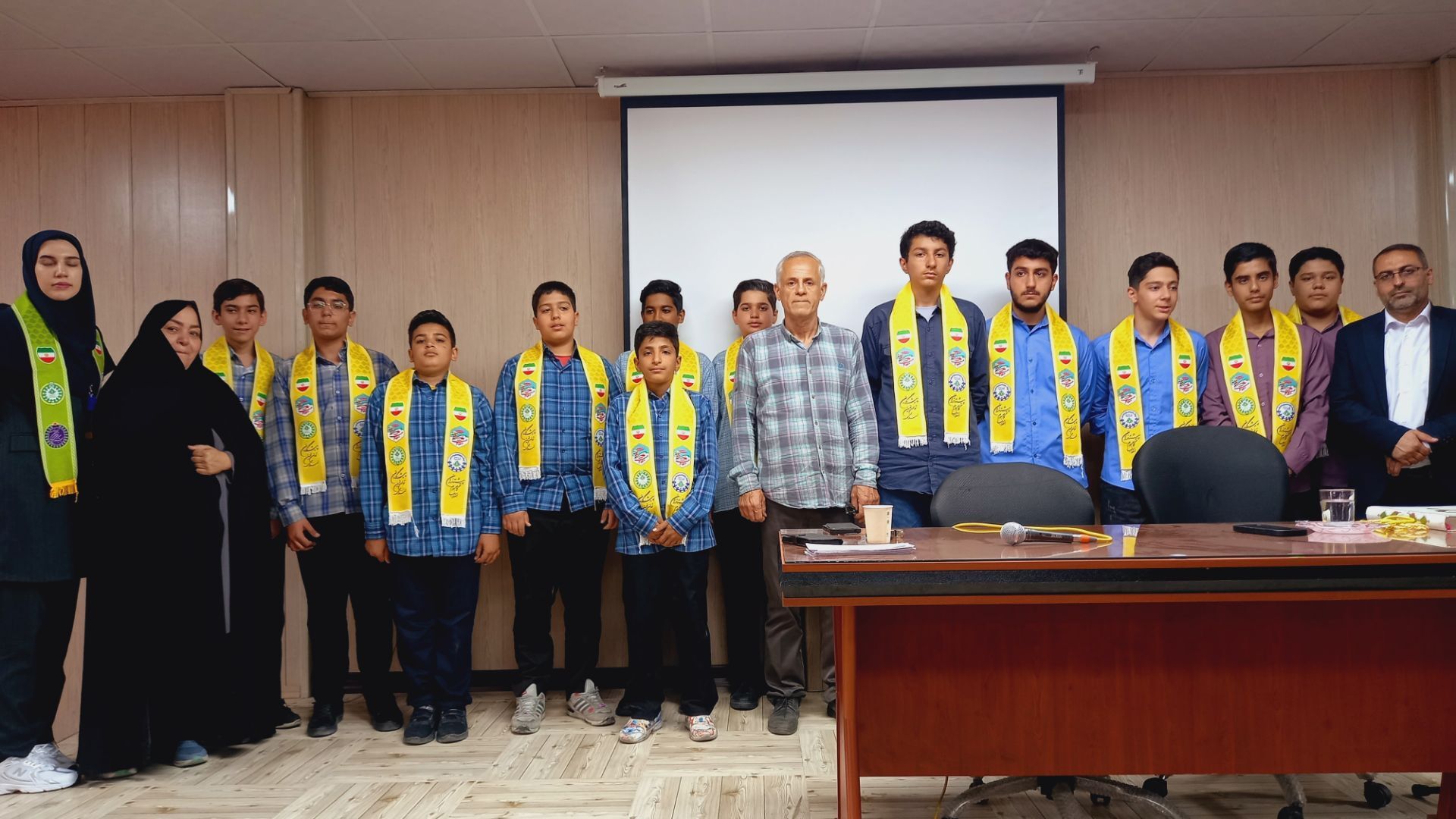 برگزاری پیش اردوی ملی دانش‌آموزان پیشتاز شهرستان ملارد