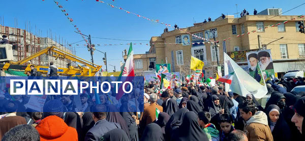 راهپیمایی 22 بهمن در قم -1