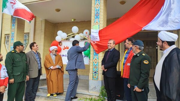 مراسم گرامیداشت هفته پدافند غیرعامل در دبیرستان عشایری شبانه‌روزی نسیبه